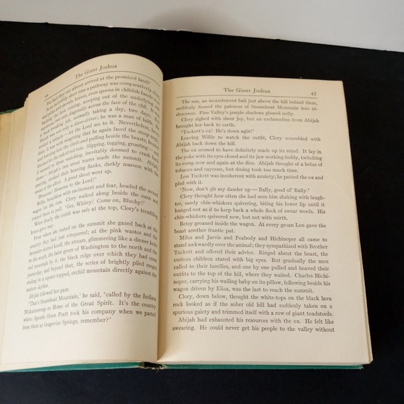 The‎ giant Joshua, M Whipple, 1942, Houghton-Mifflin, 2nd printing - Picture 12 of 16